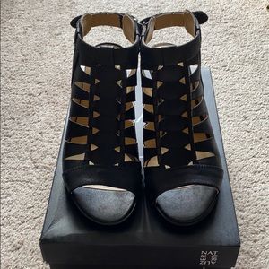 Naturalizer Black Talan Dress Sandals